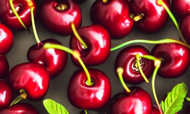 are cherries acidic