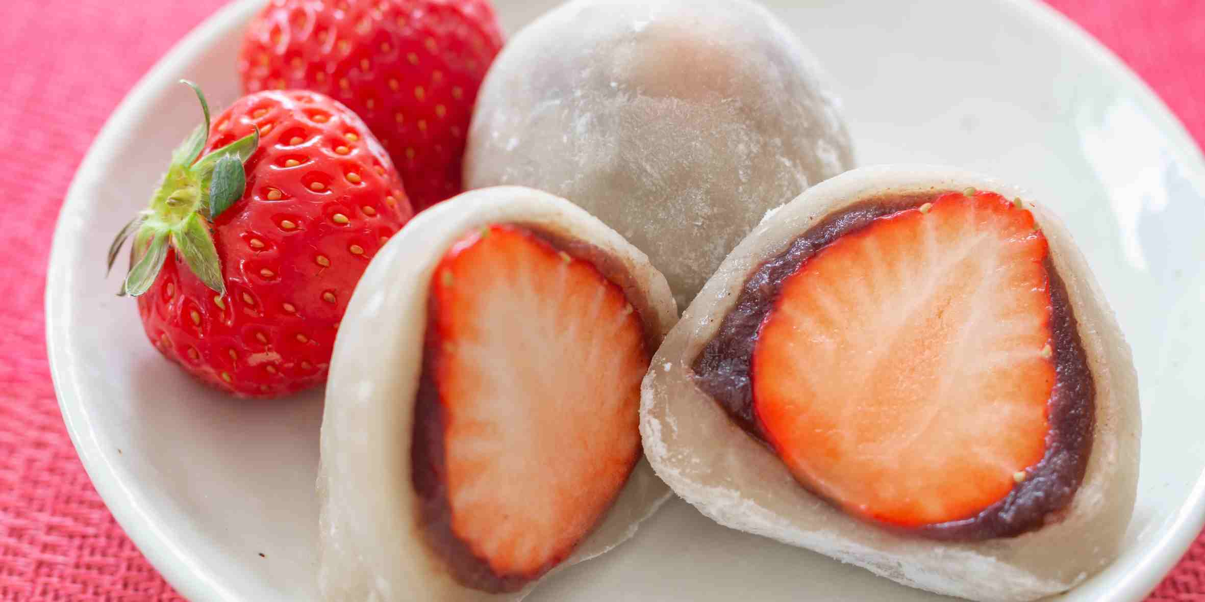 strawberry-mochi